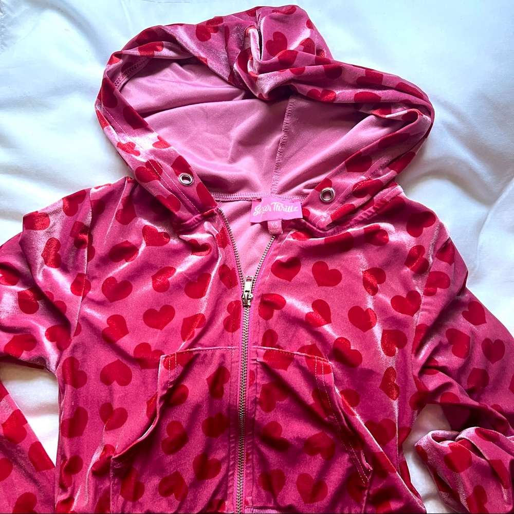 jennifers body inspired heart mini jacket
